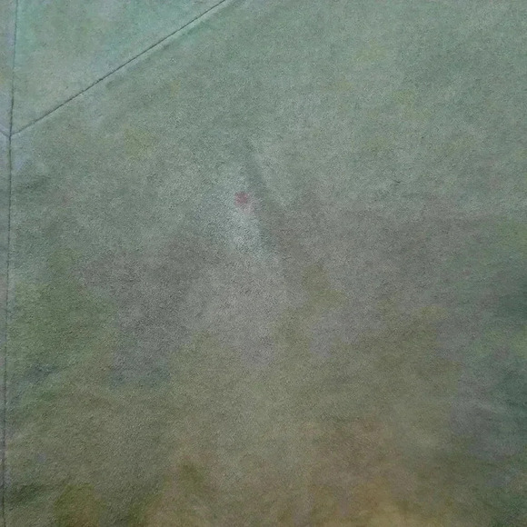 TERRY LEWIS | Boho 100% Leather Suede Fringe Cape Poncho Jacket One Size - Picture 9 of 16